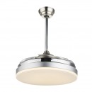 Globo 0350 LED Deckenleuchte mit Ventilator Cabrera 1x36W | 3000-6000K - verstellbar, mit Fernbedienung