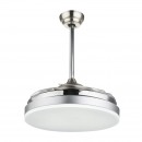 Globo 0350 LED Deckenleuchte mit Ventilator Cabrera 1x36W | 3000-6000K - verstellbar, mit Fernbedienung