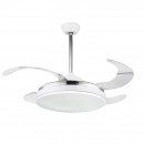 Globo 0351 LED Deckenleuchte mit Ventilator Cabrera 1x36W | 3000-6000K - verstellbar, mit Fernbedienung