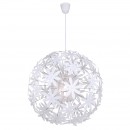 Globo 15024 Pendelleuchte Stella 1x60W | E27 - weiß