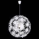 Globo 15024 Pendelleuchte Stella 1x60W | E27 - weiß