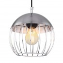 Globo 15034H Pendelleuchte Murro 1x60W | E27 - matt Nickel, chrom