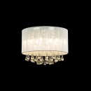 Globo 15094D Deckenleuchte Sierra 8x3W | G9 LED | 880lm | 3000K - inklusive Leuchtmitteln, chrom, silber, transparent, Kristallglas