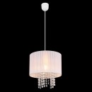 Globo 15098 Hängeleuchte Kronleuchter Pyra 1x60W | E27 - weiß
