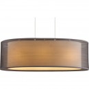 Globo 15190H2 Pendelleuchte Theo 1x60W | E27 - grau, matt, Nickel