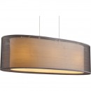 Globo 15190H2 Pendelleuchte Theo 1x60W | E27 - grau, matt, Nickel