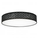 Globo 15229D4 LED Deckenleuchte Clarke 1x60W | 3000L | 3000-6000K - dimmbar, Farbfixierung, Fernbedienung, schwarz, matt Nickel, gold