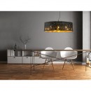 Globo 15264H2 Pendelleuchte Tuxon 3x60W | E27 - schwarz, gold