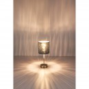 Globo 15265T Tischleuchte Tarok 1x40W | E14 - silber