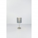Globo 15265T Tischleuchte Tarok 1x40W | E14 - silber