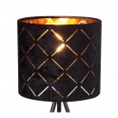 Globo 15334T Tischleuchte Sunna 1x40W| E27 - schwarz, gold