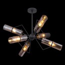 Globo 15353-6D Pendelleuchte Gijon 6x40W | E14 - schwarz
