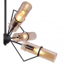 Globo 15353-6D Pendelleuchte Gijon 6x40W | E14 - schwarz
