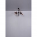 Globo 15353-6D Pendelleuchte Gijon 6x40W | E14 - schwarz