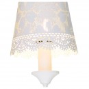 Globo 15372W Wandleuchte Sabadell 1x40W | E14 - weiß