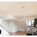 Globo 15605S LED Hängeleuchte Deckenleuchte Selmy 1x23W | 580L | 3000K - silber