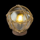 Globo 15859T Tischleuchte Tiko 1x40W | E27 - Rost, braun