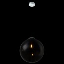 Globo 15863 Pendelleuchte Varus 1x40W | E27 - Nickel matt, rauch