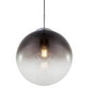 Globo 15863 Pendelleuchte Varus 1x40W | E27 - Nickel matt, rauch