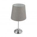 Globo 21001C Tischleuchte Jarome 1x40W | E14 - Touch-Schalter, chrom, grau