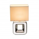 Globo 21602 Tischlampe Kilauea 1x40W | E14 - chrom, weiß