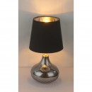 Globo 24000SB Tischleuchte Johanna 1x40W | E27 - golden, schwarz