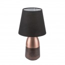 Globo 24135K Tischleuchte Eugen 1x40W | E14 - schwarz, kupfer