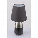 Globo 24135N Tischleuchte Eugen 1x40W | E14 - schwarz, grau