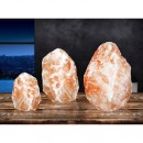 Globo 28300 Tischlampe Stone 1X15W | E14 - Salzkristall