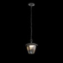 Globo 31829 LED Außen Hängeleuchte Delio 1x7W | 360L | 3000K | IP44 - schwarz