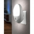 Globo 31934W LED Steckdosenleuchte Chaser 4,06W | 4x18lm | 6500K - Dämmerungsschalter, weiß