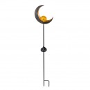 Globo 33466 LED Solar Außenleuchte Solar 1xAAA 1x0,02W | IP44 - bronze