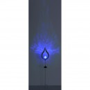 Globo 33467B LED Außen Solarleuchte 1x0,06W | IP44 - blau, silber, Erdspieß