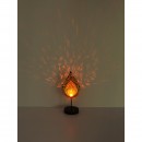 Globo 33528 LED Außen Solarleuchte 1x0,06W | 2700K | IP44 - Nachahmung Flamme, kupfer