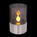 Globo 33539 LED Deckenleuchte 1x0,06W | 1800K - Nachahmung Flamme, rostfrei