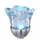 Globo 33973-2 LED Außen Solarleuchte 1x0,06W | RGB | IP44 - Set 2 Leuchten, Edelstahl