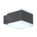 Globo 34173RGBSH LED Außenwandleuchte Slice 1x15W | 3000-6500K | IP44 | RGB- dimmbar