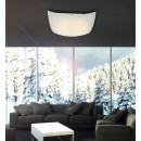 Globo 40485 LED Deckenleuchte Noir 1x18W | 1350lm | 3500K - satiniertes Glas, weiß