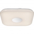 Globo 41332 LED Deckenleuchte Felion 1x24W | 1500L | 3000-6000K - dimmbar, Fernbedienung, Farbfixierung, 3 weiße Farbtöne, weiß, opal