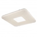 Globo 41343-40 LED Deckenleuchte Findus 1x40W | 150-2300lm | 3000K-6000K - Fernbedienung, dimmbar, Farbfixierung, Gedächtnisfunktion, Glitzereffekt, weiß opal