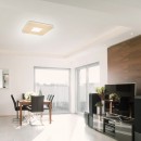 Globo 41343-40 LED Deckenleuchte Findus 1x40W | 150-2300lm | 3000K-6000K - Fernbedienung, dimmbar, Farbfixierung, Gedächtnisfunktion, Glitzereffekt, weiß opal
