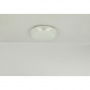 Globo 41344-24 LED Deckenleuchte Lucas 1x24W | 1790lm | 3000K - Glanzeffekt, weiß