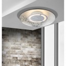 Globo 41901-12 LED Deckenleuchte Matteo 1x12W | 960lm | 3000K - silber