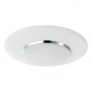 Globo 48311-48 LED Deckenleuchte Candida 1x48W | 50-3500lm | 3000K-6400K - 3-Phasen-dimmbar, Farbfixierung, Nachtbeleuchtung, chrom, opal