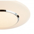 Globo 48311-48 LED Deckenleuchte Candida 1x48W | 50-3500lm | 3000K-6400K - 3-Phasen-dimmbar, Farbfixierung, Nachtbeleuchtung, chrom, opal