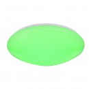 Globo 48363-24RGB LED Deckenleuchte Atreju I 1x24W | 114-1140lm | 3000K-6500K | RGB - Fernbedienung, Farbfixierung, dimmbar, opal, weiß