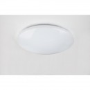 Globo 48363-60RGB LED Deckenleuchte Atreju I 1x60W | 288-2880lm | 3000K-6500K | RGB - Fernbedienung, Farbfixierung, dimmbar, opal, weiß