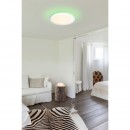 Globo 48395 LED Deckenleuchte Nicole II 1x30W | 140-2400lm | 3000K-6000K | RGB - Fernbedienung, Farbwechsler, dimmbar, Farbfixierung, Nachtbeleuchtung, opal weiß