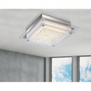 Globo 49311 LED Deckenleuchte Leah 1x17,3W | 1730lm | 4000K - chrom