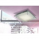 Globo 49357-12 LED Deckenleuchte Aisha 1x12W | 1010lm | 4000K - chrom, satiniertes Glas